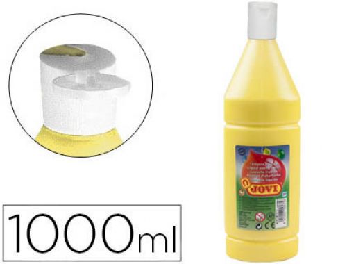 Guache liquido jovi 1000 ml amarelo claro , Jovi , 57421 , 8412027004756